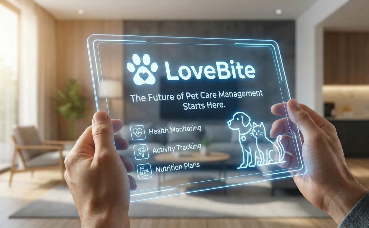 LoveBite: The Future of Pet Care Management Starts Here