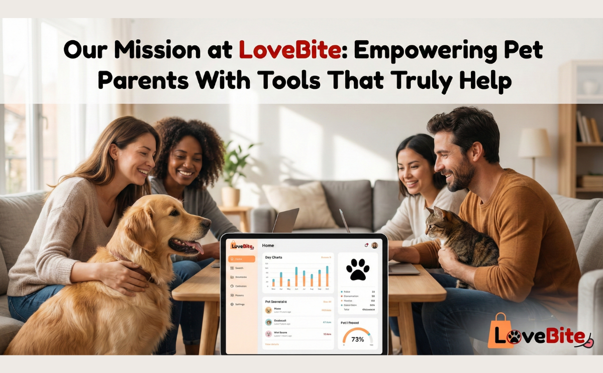 Our Mission at LoveBite Empowering Pet Parents With Tools That Truly Help