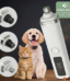Silent Electric Pet Nail Grinder for Dogs & Cats – 10,000 RPM, LED Light, USB Rechargeable