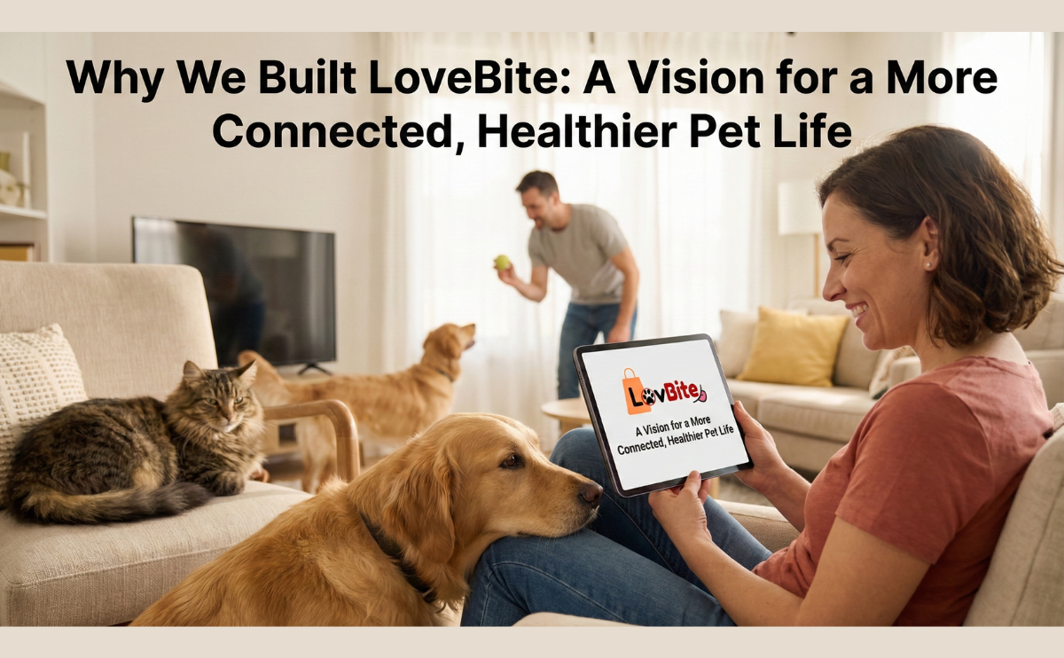 Why We Built LoveBite: A Vision for a More Connected, Healthier Pet Life