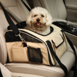 Foldable Oxford Fabric Pet Car Booster Seat – Durable Portable Dog & Cat Travel Carrier (Wholesale)