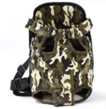 Adjustable Front-Facing Pet Carrier Backpack – Breathable Kangaroo-Style Dog & Cat Travel Bag (Wholesale)