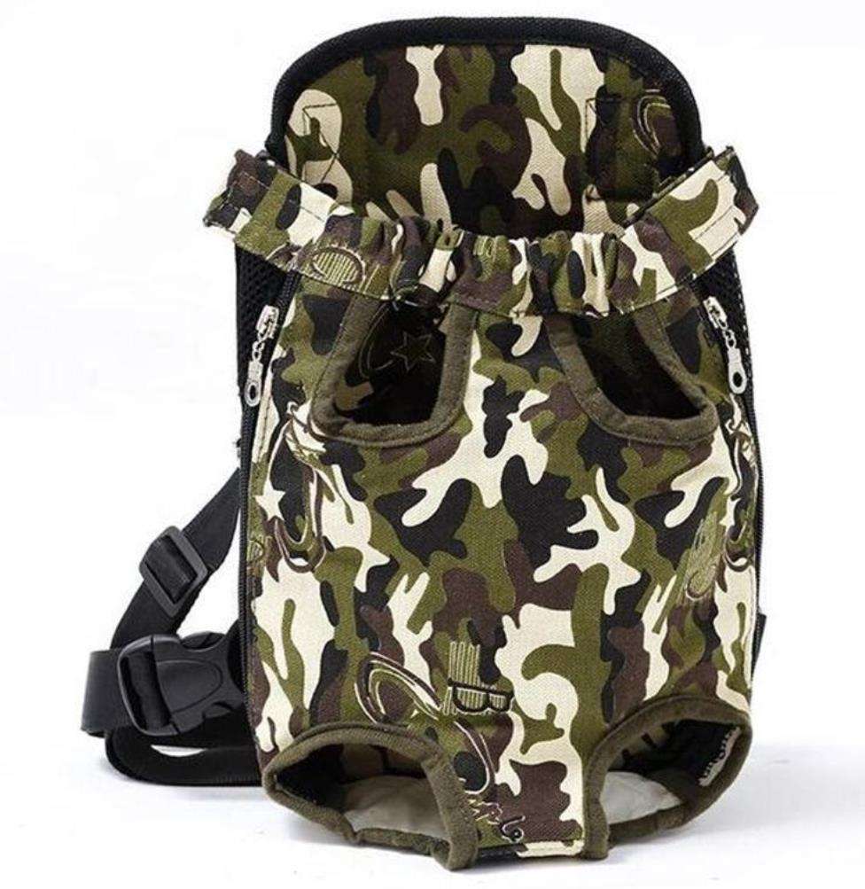 1 Adjustable Front-Facing Pet Carrier Backpack – Breathable Kangaroo-Style Dog & Cat Travel Bag (Wholesale) - Image 1