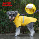 Striped Waterproof Reflective Dog Raincoat Jacket – Fashion Pet Apparel (Wholesale 2026 Hot Sale)