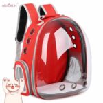 Wholesale Capsule Transparent Pet Travel Carrier – Colorful Outdoor Cat & Dog Transport Bag