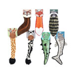 Hot Selling Animal Tail–Shaped Interactive Dog Toy – Squeaky & Crinkle Chew Play Toy (Wholesale)