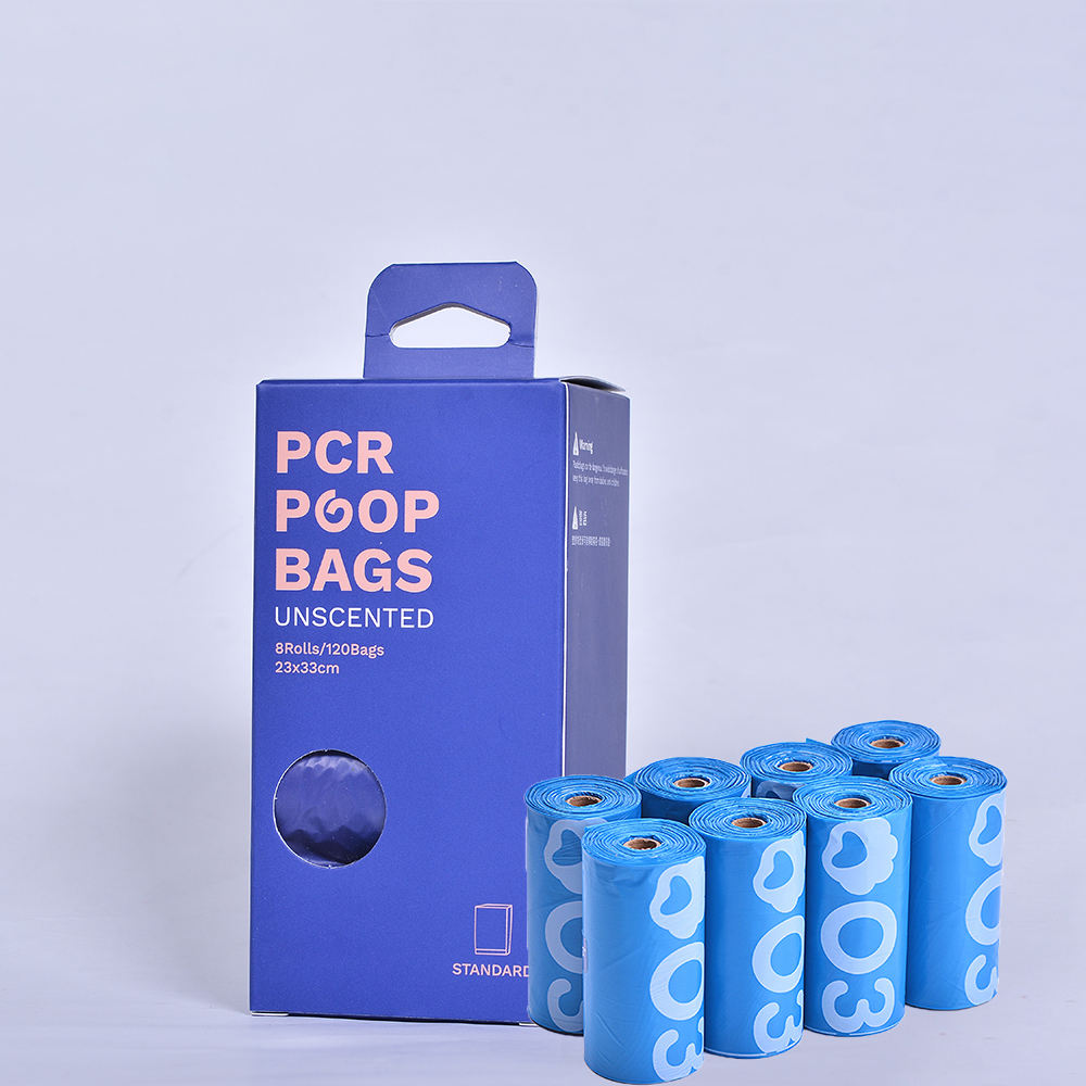 1 Custom Logo Earth-Friendly Biodegradable Pet Poo Pouch Bag – Eco Compostable Dog Poop Waste Bags (Wholesale) - Image 1