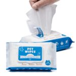 Petdom Pet Grooming Cleaning Safe & Mild Puppy Eye Cleaning Wipes – Alcohol-Free Hypoallergenic Cat & Dog Wipes