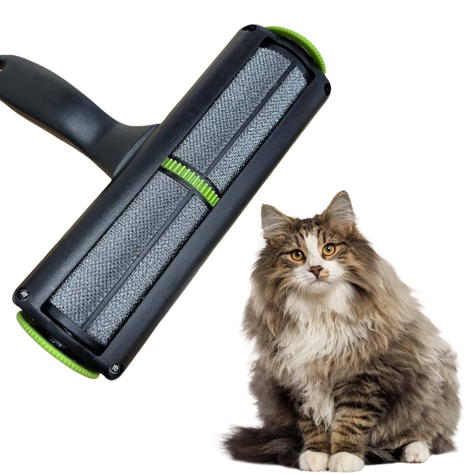 1 Custom Logo Eco Friendly Durable Plastic Carpet Sofa Furniture Pet Fur Remover Lint Roller Pet Hair Roller Handle ABS Material - Image 1