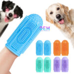 OEM Soft Silicone Pet Finger Dental Toothbrush for Dog Teeth Cleaning Grooming Tool for Effective Pet Teeth Brushing