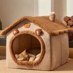 Foldable Pet House with Removable Washable Cover – Cozy Cat & Puppy Cave Sofa Bed (Wholesale)