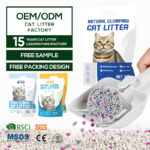 Factory Supply OEM Natural Strong Clumping Bentonite Cat Litter – Dust-Free Ecological Pet Litter (Wholesale) - Image 2