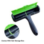 Custom Logo Eco Friendly Durable Plastic Carpet Sofa Furniture Pet Fur Remover Lint Roller Pet Hair Roller Handle ABS Material - Image 2