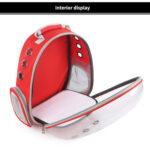 Wholesale Capsule Transparent Pet Travel Carrier – Colorful Outdoor Cat & Dog Transport Bag - Image 3