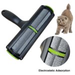 Custom Logo Eco Friendly Durable Plastic Carpet Sofa Furniture Pet Fur Remover Lint Roller Pet Hair Roller Handle ABS Material - Image 3