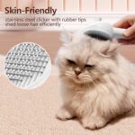 Wet Steamy Cat Brush Dog Pet Hair Remover Comb Brush with Water Tank Cat Cleaner Brush for Shedding Pet Grooming Product - Image 3