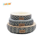 Luxury Round Donut Calming Pet Bed – Soft Washable Puppy, Dog & Cat Bed (Wholesale) - Image 3