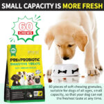 Oimmal 60 Soft Chews Pet Health Care Pre & Probiotic Digestive Treats Gut & Immune Health Supplements for Dogs - Image 3