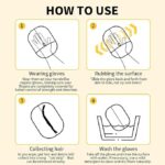 Pet Grooming & Deshedding Glove – Cat and Dog Hair Removal Massage Cleaning Glove (Wholesale) - Image 4