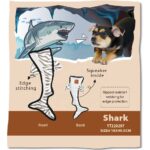 Hot Selling Animal Tail–Shaped Interactive Dog Toy – Squeaky & Crinkle Chew Play Toy (Wholesale) - Image 4