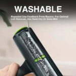 Custom Logo Eco Friendly Durable Plastic Carpet Sofa Furniture Pet Fur Remover Lint Roller Pet Hair Roller Handle ABS Material - Image 4