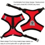 Vest-Style Breathable Mesh Pet Harness with Traction Rope – Dog & Cat Chest Back Harness (Wholesale) - Image 5