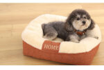 High-Quality Plush Polyester Dog & Cat Bed Sofa – Solid Color Pet Bed (Wholesale) - Image 5