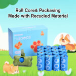 Custom Logo Earth-Friendly Biodegradable Pet Poo Pouch Bag – Eco Compostable Dog Poop Waste Bags (Wholesale) - Image 5