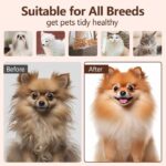 Wet Steamy Cat Brush Dog Pet Hair Remover Comb Brush with Water Tank Cat Cleaner Brush for Shedding Pet Grooming Product - Image 5