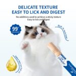 The Best Selling Wet Cat Food Pack of 15g Healthy Lickable Cat Treats for Skin & Coat Care - Image 5