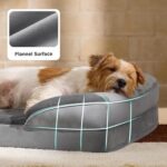 Luxury Rectangular Eco-Friendly Orthopedic Pet Sofa Bed – All-Season Washable Sleep Aid for Dogs & Cats (Wholesale) - Image 5