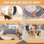 Doe Pet Wooden Cat Exercise Running Wheel – Indoor Fitness Treadmill & Climbing Frame (Wholesale) - Image 6